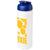 Branded Promotional BASELINE¬Æ PLUS GRIP 750 ML FLIP LID SPORTS BOTTLE in White Solid-blue Sports Drink Bottle From Concept Incentives.