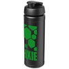 Branded Promotional BASELINE¬Æ PLUS GRIP 750 ML FLIP LID SPORTS BOTTLE in Black Solid Sports Drink Bottle From Concept Incentives.