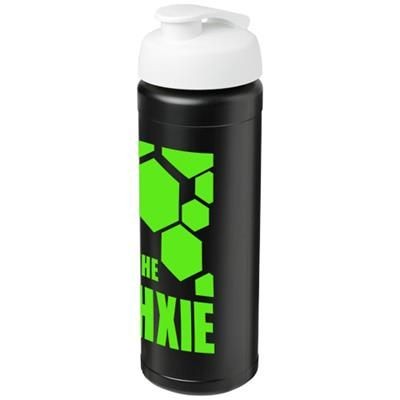 Branded Promotional BASELINE¬Æ PLUS GRIP 750 ML FLIP LID SPORTS BOTTLE in Black Solid-white Solid Sports Drink Bottle From Concept Incentives.