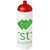 Branded Promotional BASELINE¬Æ PLUS GRIP 750 ML DOME LID SPORTS BOTTLE in White Solid-red Sports Drink Bottle From Concept Incentives.