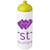 Branded Promotional BASELINE¬Æ PLUS GRIP 750 ML DOME LID SPORTS BOTTLE in White Solid-lime Green Sports Drink Bottle From Concept Incentives.