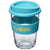 Branded Promotional AMERICANO¬Æ CORTADO 300 ML TUMBLER with Grip in Aqua Travel Mug From Concept Incentives.