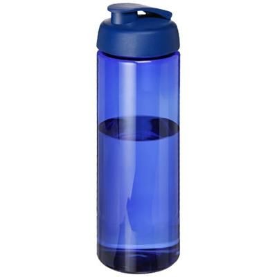 Branded Promotional H2O VIBE 850 ML FLIP LID SPORTS BOTTLE in Blue Sports Drink Bottle From Concept Incentives.
