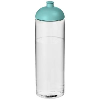 Branded Promotional H2O VIBE 850 ML DOME LID SPORTS BOTTLE in Transparent-aqua Blue Sports Drink Bottle From Concept Incentives.