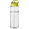 H2O VIBE 850 ML SPOUT LID SPORTS BOTTLE in Clear Transparent