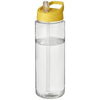 H2O VIBE 850 ML SPOUT LID SPORTS BOTTLE in Clear Transparent