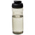 Branded Promotional H2O ECO 650 ML FLIP LID SPORTS BOTTLE in Charcoal-black Solid Sports Drink Bottle From Concept Incentives.