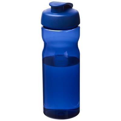 Branded Promotional H2O ECO 650 ML FLIP LID SPORTS BOTTLE in Blue Sports Drink Bottle From Concept Incentives.
