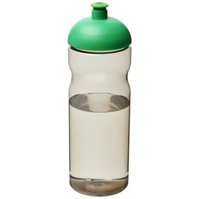 H2O ECO 650 ML DOME LID SPORTS BOTTLE in Charcoal Black