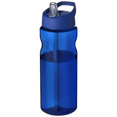 Branded Promotional H2O ECO 650 ML SPOUT LID SPORTS BOTTLE in Blue Sports Drink Bottle From Concept Incentives.