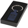 Branded Promotional TOKYO METAL KEYRING CHAIN in Dark Blue Keyring From Concept Incentives.