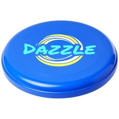 Branded Promotional CRUZ MEDIUM PLASTIC FRISBEE in Blue Frisbee From Concept Incentives.
