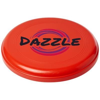 Branded Promotional CRUZ MEDIUM PLASTIC FRISBEE in Red Frisbee From Concept Incentives.