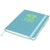 Branded Promotional RIVISTA LARGE NOTE BOOK in Light Blue Jotter From Concept Incentives.