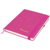 Branded Promotional RIVISTA LARGE NOTE BOOK in Pink Jotter From Concept Incentives.