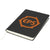 Branded Promotional LIBERTY SOFT-FEEL NOTE BOOK in Black Jotter From Concept Incentives.
