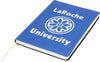 Branded Promotional LIBERTY SOFT-FEEL NOTE BOOK in Blue Jotter From Concept Incentives.