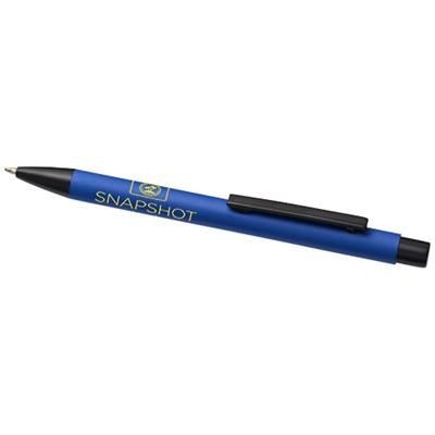 Branded Promotional NERO BALL PEN-BL in Blue Pen From Concept Incentives.