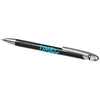 Branded Promotional CYGNET METAL BALL PEN-BK in Black Solid Pen From Concept Incentives.