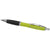 Branded Promotional CURVY SOFT FEEL BP-LM in Lime Pen From Concept Incentives.