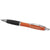 Branded Promotional CURVY SOFT FEEL BP-OR in Orange Pen From Concept Incentives.