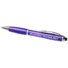 Branded Promotional CURVY STYLUS BP-PPPP in Purple Pen From Concept Incentives.