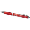 Branded Promotional CURVY BALL PEN in Red Pen From Concept Incentives.