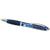 Branded Promotional CURVY BALL PEN in Indigo Pen From Concept Incentives.