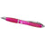 Branded Promotional CURVY BALL PEN in Pink Pen From Concept Incentives.