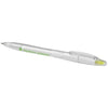 Branded Promotional SPRINT BALL PEN with Highlighter in Clear Transparent Pen From Concept Incentives.