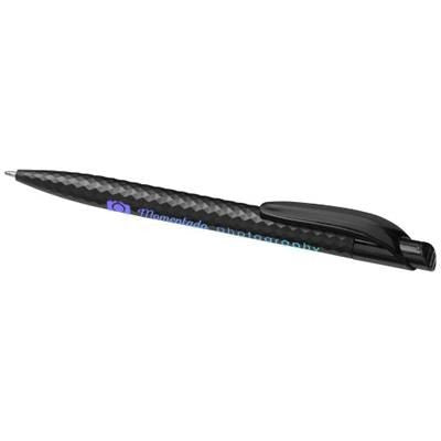 Branded Promotional ALMAZ BALL PEN-BK in Black Solid Pen From Concept Incentives.