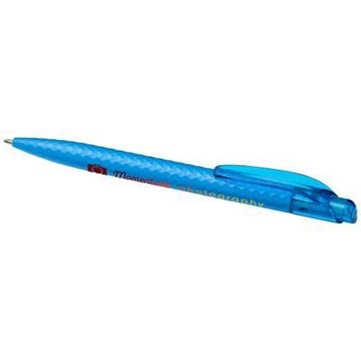 Branded Promotional ALMAZ BALL PEN-AQ in Aqua Pen From Concept Incentives.