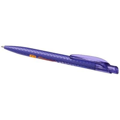 Branded Promotional ALMAZ BALL PEN-PP in Purple Pen From Concept Incentives.