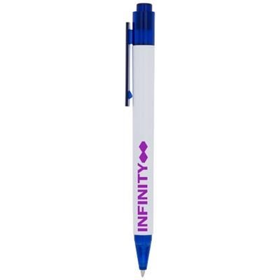 Branded Promotional CALYPSO BALL PEN in Blue Pen From Concept Incentives.