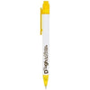 Branded Promotional CALYPSO BALL PEN in Yellow Pen From Concept Incentives.