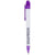 Branded Promotional CALYPSO BALL PEN in Purple Pen From Concept Incentives.