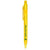 Branded Promotional CALYPSO FROSTED BALL PEN in Frosted Yellow Pen From Concept Incentives.