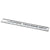 Branded Promotional RENZO 30 CM PLASTIC RULER in Transparent Clear Transparent Ruler From Concept Incentives.