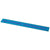 Branded Promotional RENZO 30 CM PLASTIC RULER in Aqua Ruler From Concept Incentives.