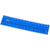 Branded Promotional ROTHKO 15 CM PLASTIC RULER in Blue Ruler From Concept Incentives.