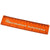 Branded Promotional ROTHKO 15 CM PLASTIC RULER in Orange Ruler From Concept Incentives.
