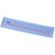 Branded Promotional ROTHKO 15 CM PLASTIC RULER in Frosted Blue Ruler From Concept Incentives.