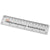 Branded Promotional ROTHKO 15 CM PLASTIC RULER in Clear Transparent Ruler From Concept Incentives.