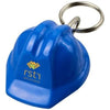 Branded Promotional KOLT HARD-HAT-SHAPED KEYRING CHAIN in Blue Keyring From Concept Incentives.