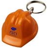 Branded Promotional KOLT HARD-HAT-SHAPED KEYRING CHAIN in Orange Keyring From Concept Incentives.