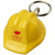 Branded Promotional KOLT HARD-HAT-SHAPED KEYRING CHAIN in Yellow Keyring From Concept Incentives.