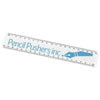 Branded Promotional ARC 20 CM FLEXIBLE RULER in White Solid Ruler From Concept Incentives.