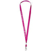 Branded Promotional ORO RIBBON LANYARD in Magenta Lanyard From Concept Incentives.