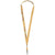 Branded Promotional ORO RIBBON LANYARD in Sand Lanyard From Concept Incentives.