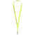 Branded Promotional ORO RIBBON LANYARD in Lime Lanyard From Concept Incentives.